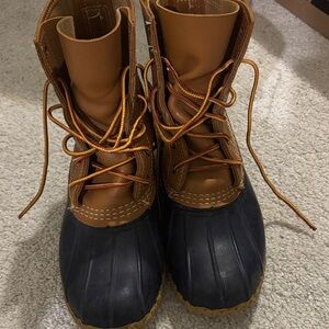 L.L. Bean Brown and Black Winter Boots